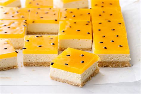 Passionfruit Cheesecake Bars | Love and Olive Oil