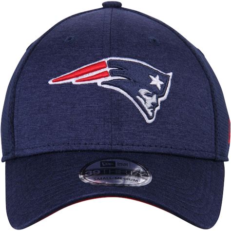 Men's New England Patriots New Era Navy Shadowed Team 39THIRTY Flex Hat ...