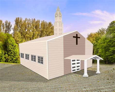 Metal Church Buildings – Steel Church Buildings for Sale Online