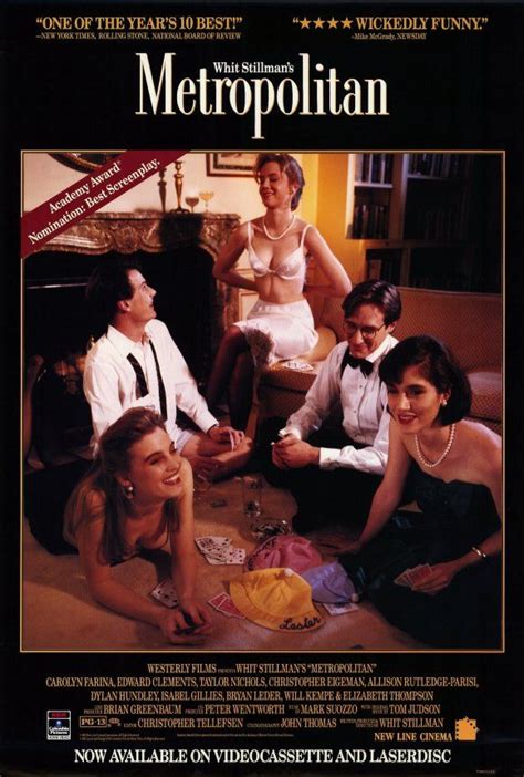 "Metropolitan" Whit Stillman (1990) | Movie posters design, Movie ...