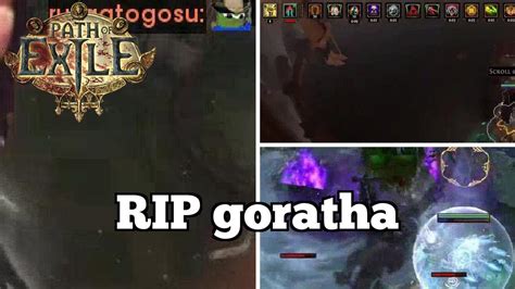 RIP goratha | Daily Path of Exile Highlights - YouTube