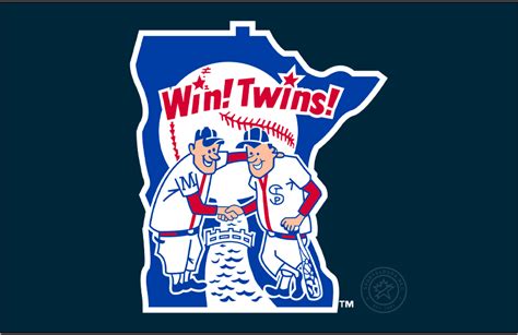 Minnesota Twins Logo - Primary Dark Logo - American League (AL) - Chris ...