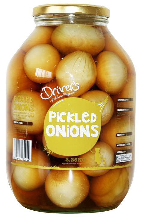 Driver’s Pickled Onions, Food Service, 5lb (2.25kg) - Walmart.com