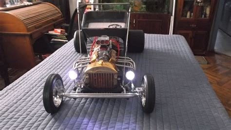 1/4 scale rc car ford model t ready to run with running supercharged v8 ...