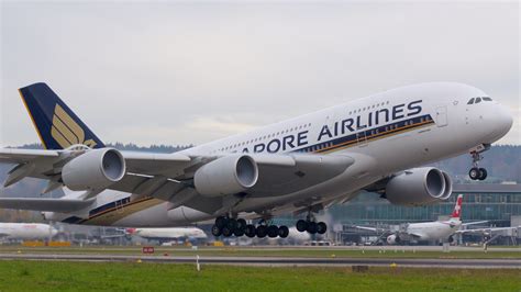 Singapore Airlines (SIA) has replaced its Airbus A380 on the Zurich ...