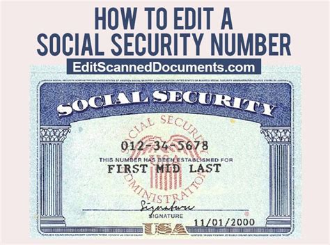 Get new Fake Social Security Card Number Template Fill onlin… | Social ...