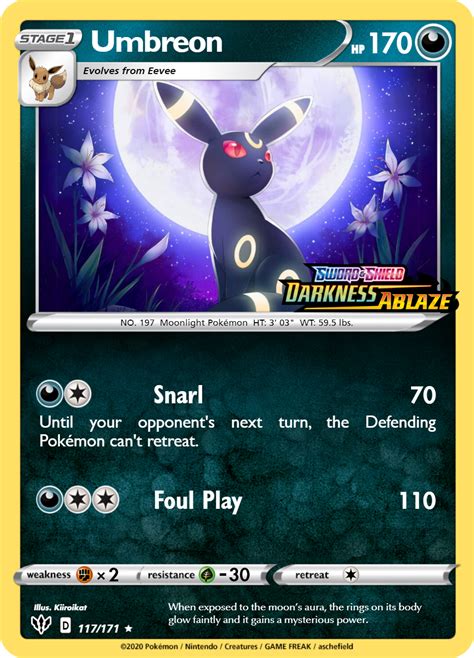 Umbreon - ProfessionalCardGenerator | Pokécardmaker.net