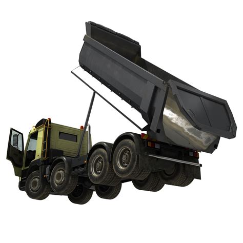 Truck Heavy Duty Rigged 3D Model $119 - .max - Free3D