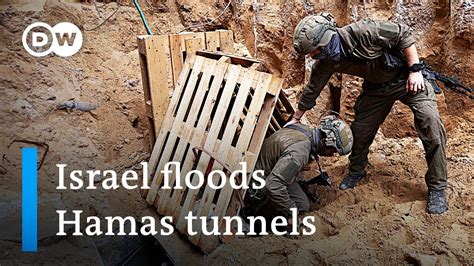 Israeli Military Confirms Flooding of Hamas Tunnels in Gaza | Public ...