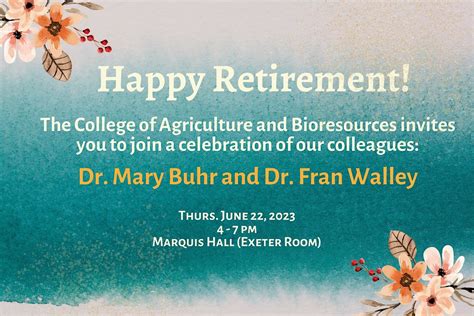 Celebration to honour Mary Buhr and Fran Walley, Marquis Hall ...