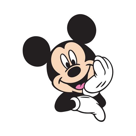 Mickey Mouse Pose, Mickey Mouse Digital Download, SVG, PNG, Cricut, Silhouette Cut File, Vector ...