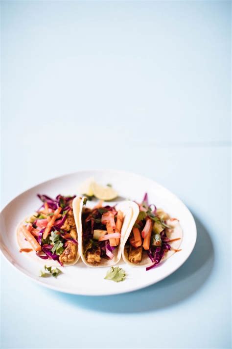 Bahn Mi Tofu Tacos - Nutrition Stripped