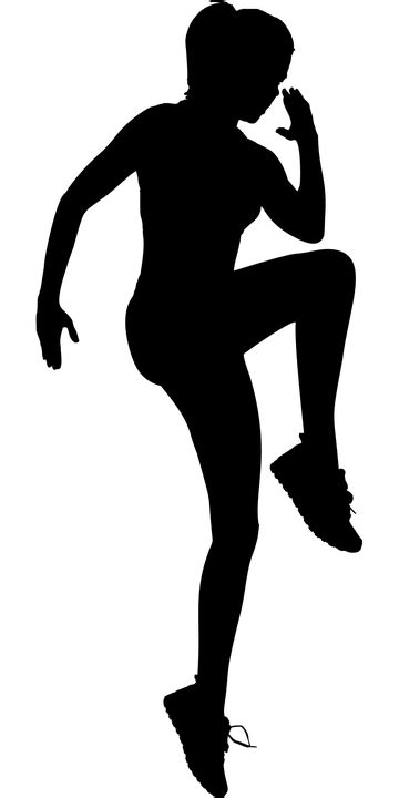 Exercising Female Fitness · Free vector graphic on Pixabay