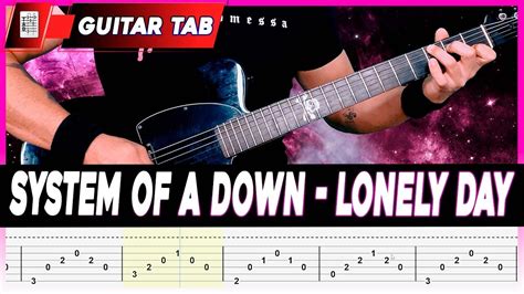 【SYSTEM OF A DOWN】[ Lonely Day ] cover by Masuka | LESSON | GUITAR TAB - YouTube