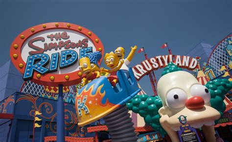 The Simpsons Ride at Universal Studios Hollywood