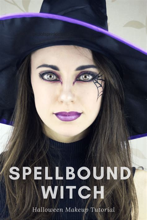 Spellbound witch halloween makeup tutorial – Artofit