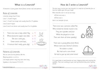 Limericks for Kids