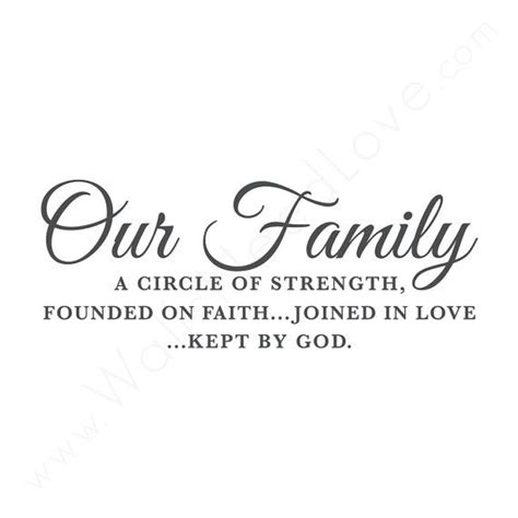 Our Family: Faith Love God Quote | Quotes about god, Family quotes, Quotes