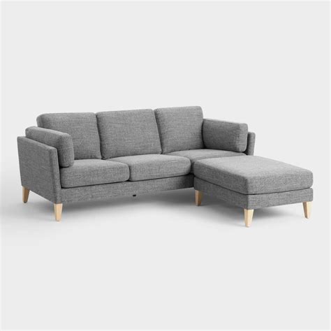 Sectional Sofa With Chaise, Sofa Set, Ottoman Set, Couches, Small ...