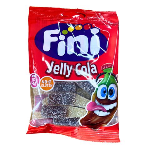 Fini Fizzy Cola Bottles - 75g Bag – Simway Sweets