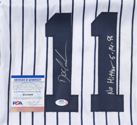 Dwight "Doc" Gooden Signed Jersey Inscribed "No Hitter 5-14-96" (PSA) | Pristine Auction