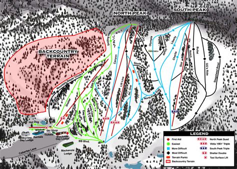 Caberfae Peaks Trail Map | OnTheSnow