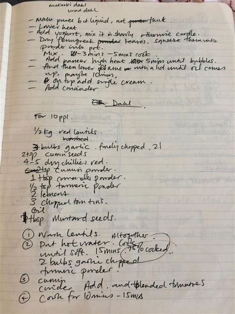 Handwritten recipe | Handwritten recipes, Recipe book, Supper recipes