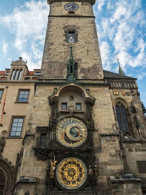 Astronomical Clock Tower at Prague Old Town Square, Czech Republic ...