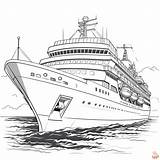 Printable Cruise Ship Coloring Pages Free For Kids And Adults sketch template