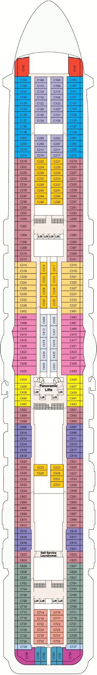 Enchanted Princess Deck Plans- Princess Cruises Enchanted Princess Cruises | TravelAge West