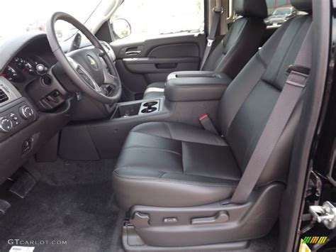 Ebony Interior 2013 Chevrolet Suburban LT 4x4 Photo #69182026 | GTCarLot.com