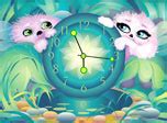 Alien Pets' Clock screensaver - download free screensaver. Get a couple of lovely pets at your ...