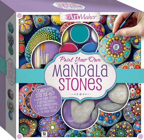 Paint Your Own Mandala Stones Kit - Craft Kits - Art & Craft - Children - Hinkler