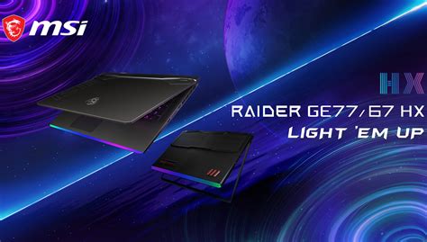 MSI Launches HX Gaming Laptops - Back2Gaming