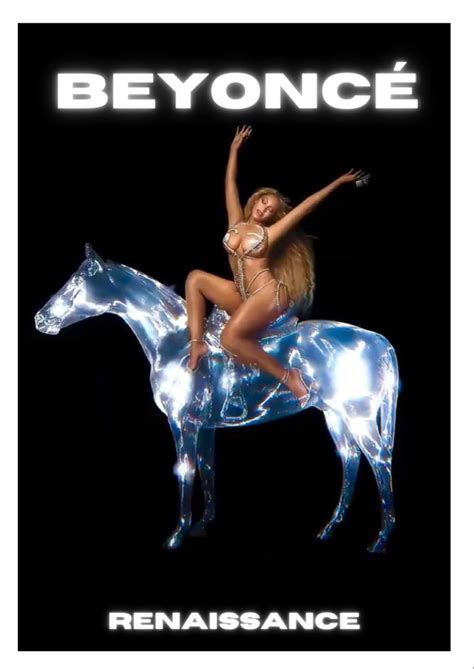 beyonce renaissance album poster in 2022 | Music poster, Renaissance ...