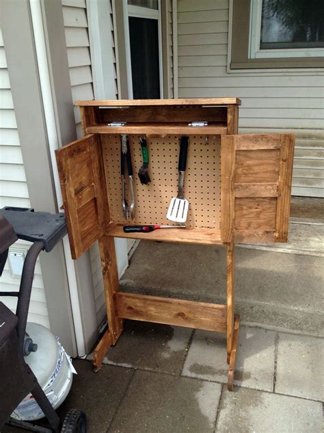 Diy Outdoor Grill Storage Cabinet / 27 Insanely Outdoor Kitchen Ideas Homeprit Outdoor Kitchen ...