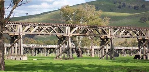 Murrumbidgee River Railway Bridge, Gundagai, New South Wales