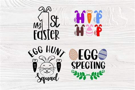 Happy Easter SVG | Easter Signs| Svg Bundle | Cut Files (514902) | Cut ...