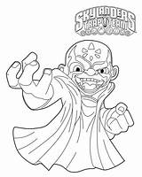Skylanders Character Coloring Page Pages For Kids  sketch template