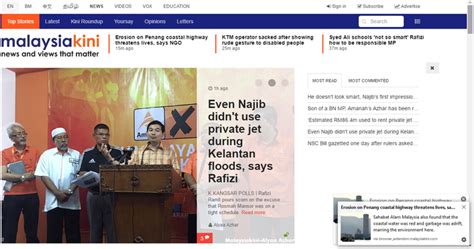 Malaysiakini News v1.2.4resigned1 - Best extensions for Firefox