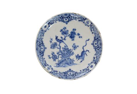 D920. Blue and White Plate – Aronson Antiquairs of Amsterdam ...