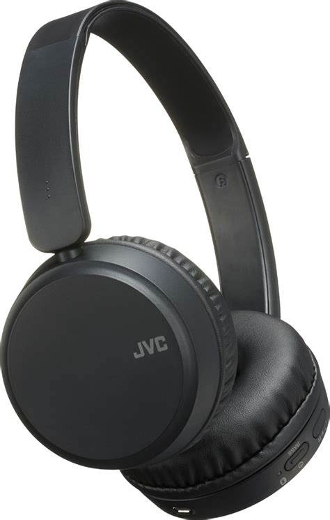 JVC HA S35BT Wireless On-Ear Headphones Black HAS35BTB - Best Buy