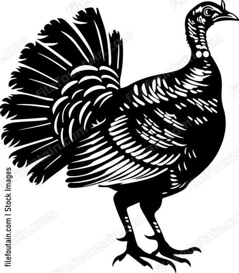 Wild Turkey Logo Vector Design - FileFountain