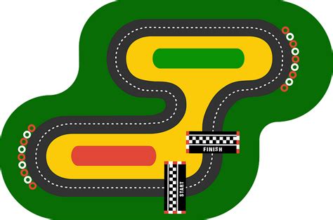 Car Racing Track Vector Hd Images, Car Track, Track Clipart, Car - Clip ...