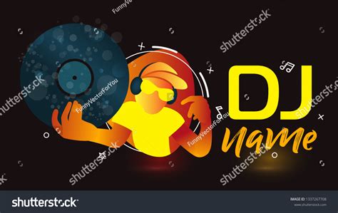 Dj Logo Design Creative Vector Logo Stock Vector (Royalty Free ...