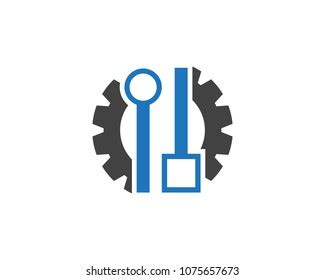 Business Tecno Logo Design Concept Stock Vector (Royalty Free) 1075657673