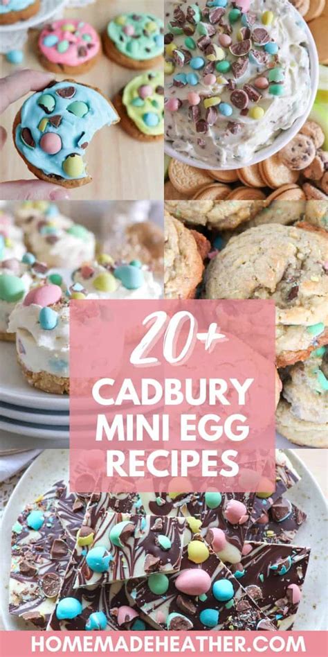 20+ Cadbury Mini Egg Recipes » Homemade Heather