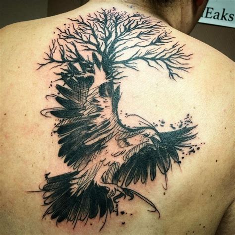 101 Amazing Crow Tattoo Designs You Need To See! | Outsons