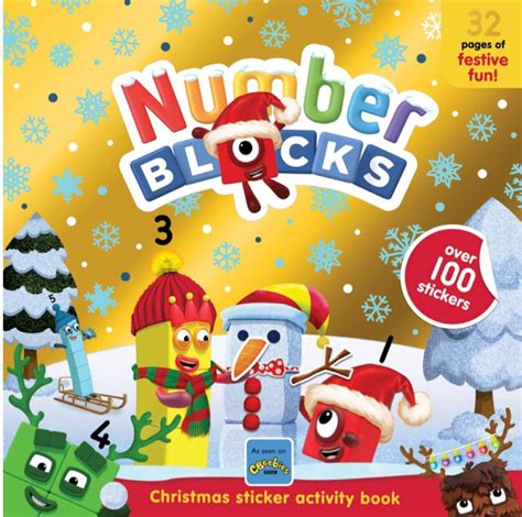 A Special Numberblocks Christmas Sticker Activity Book for Any | Etsy UK