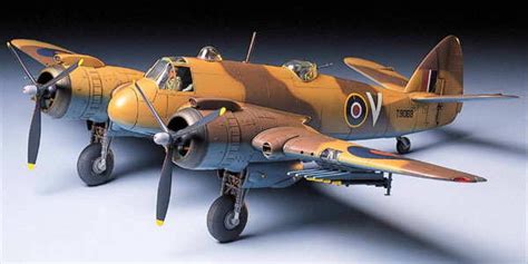 Tamiya British Bristol Beaufighter VI Night Fighter 1/48 Aircraft Model ...